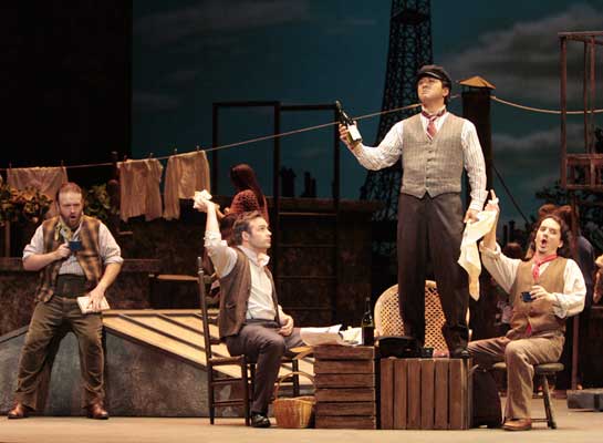 La Bohème's young artists La Bohème's young artists