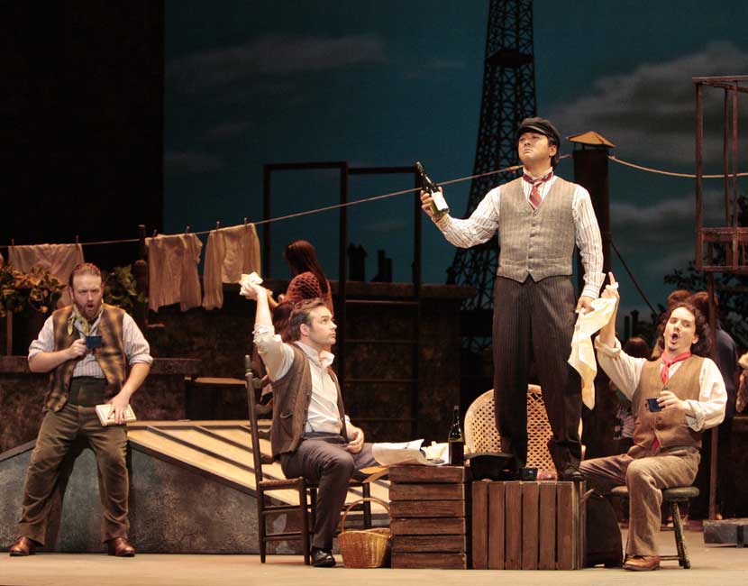 La Bohème's young artists La Bohème's young artists