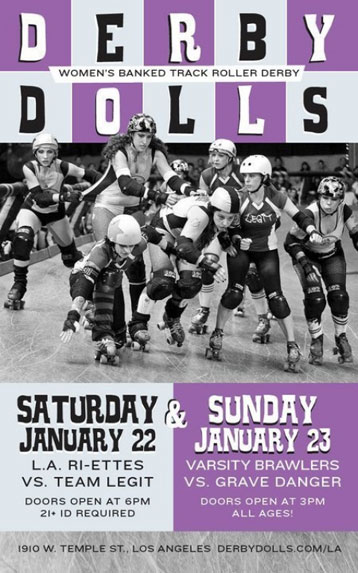 L.A. Riettes vs. Team Legit, Varsity Brawlers vs. Grave Danger