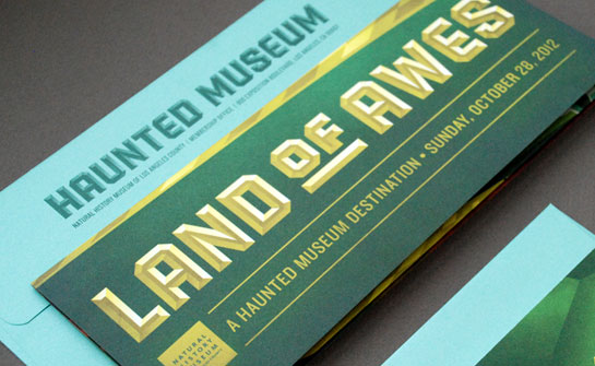 Haunted Museum 2012 invitation
