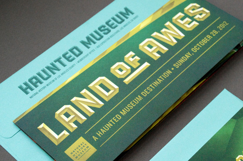 Haunted Museum 2012 invitation