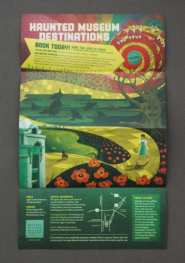 Haunted Museum 2012 invitation