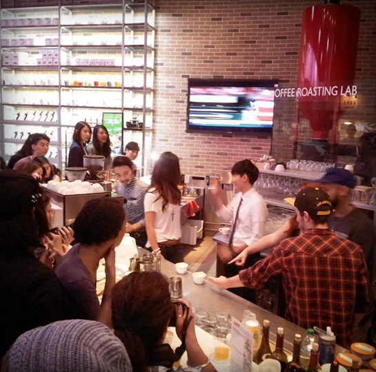 IOTA Crowd and Baristas